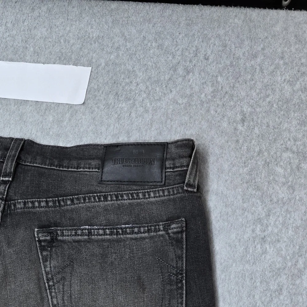 True‎ Religion Men Jeans 32 Gray Denim GENO Relaxed Slim 33